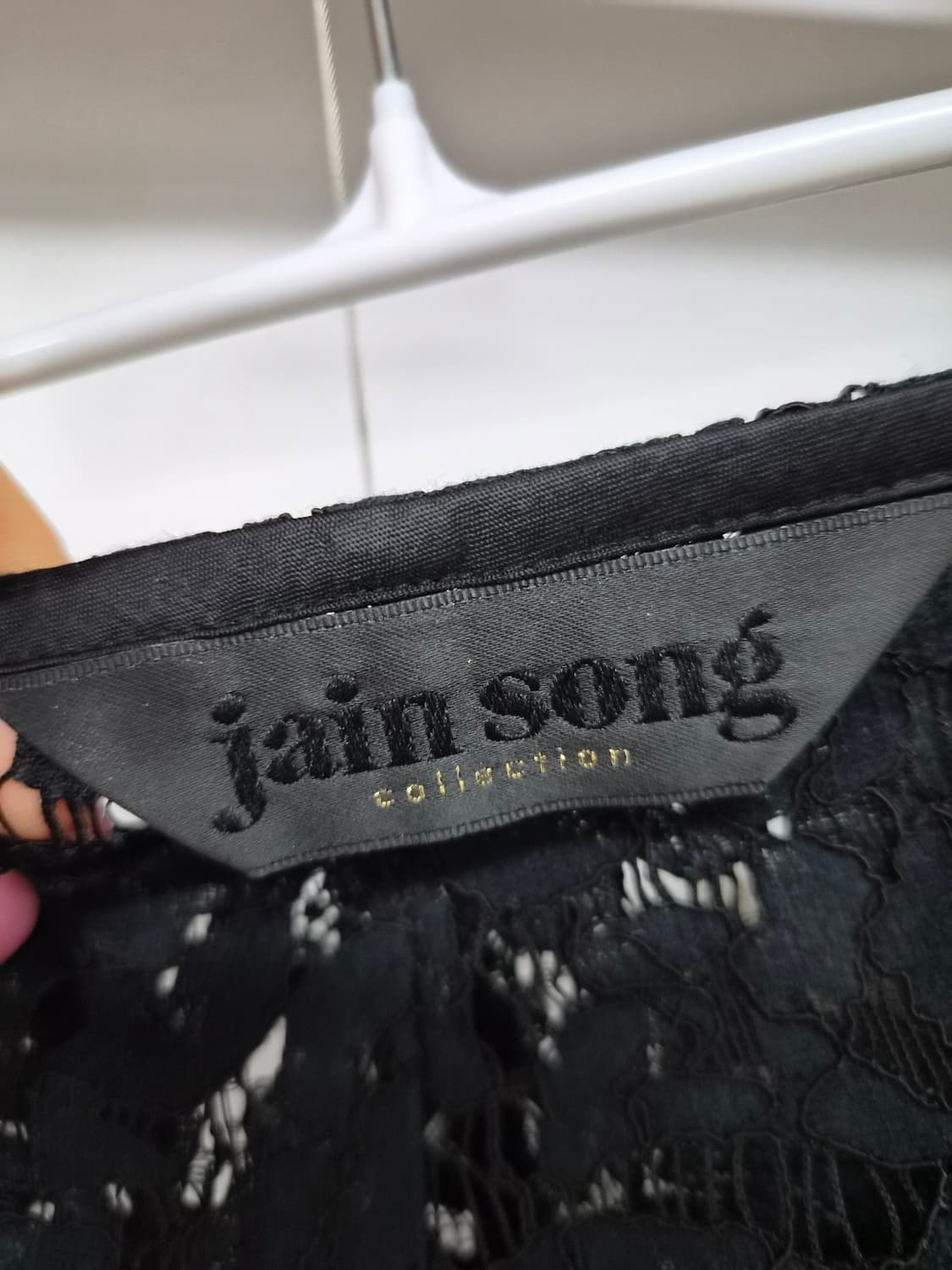제인송 레이스 숏팬츠 블랙. 비이커 자수 카라 퍼프가디건 상품이미지5