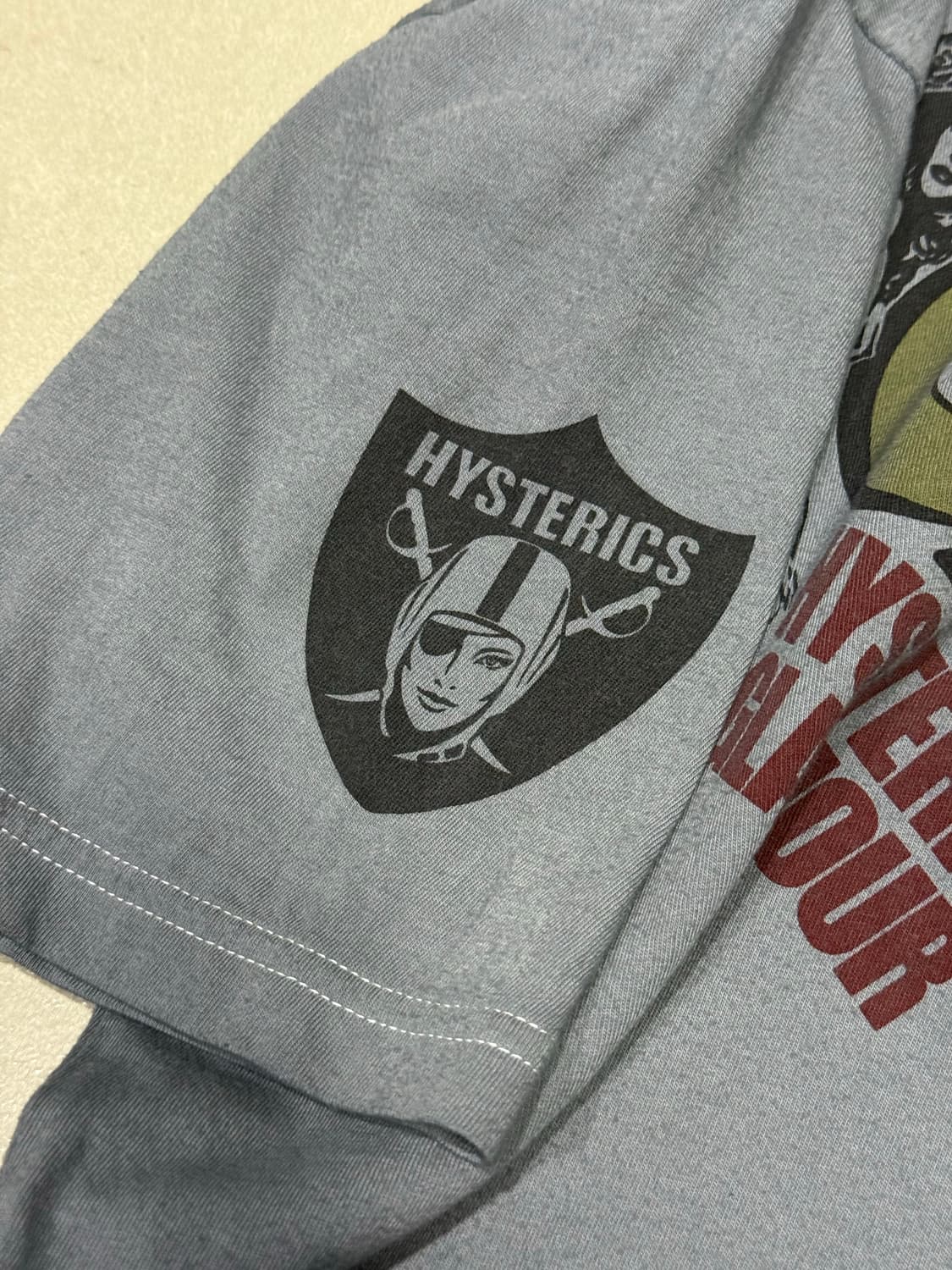 히스테릭 글래머 아이코닉 그래픽 범벅 반팔 티셔츠 상품이미지3