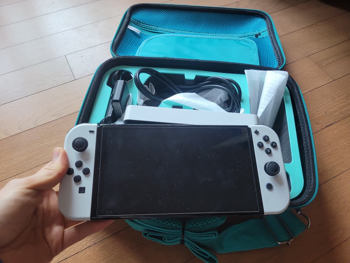 스위치 oled 풀구성 젤다 피파25 상품이미지3