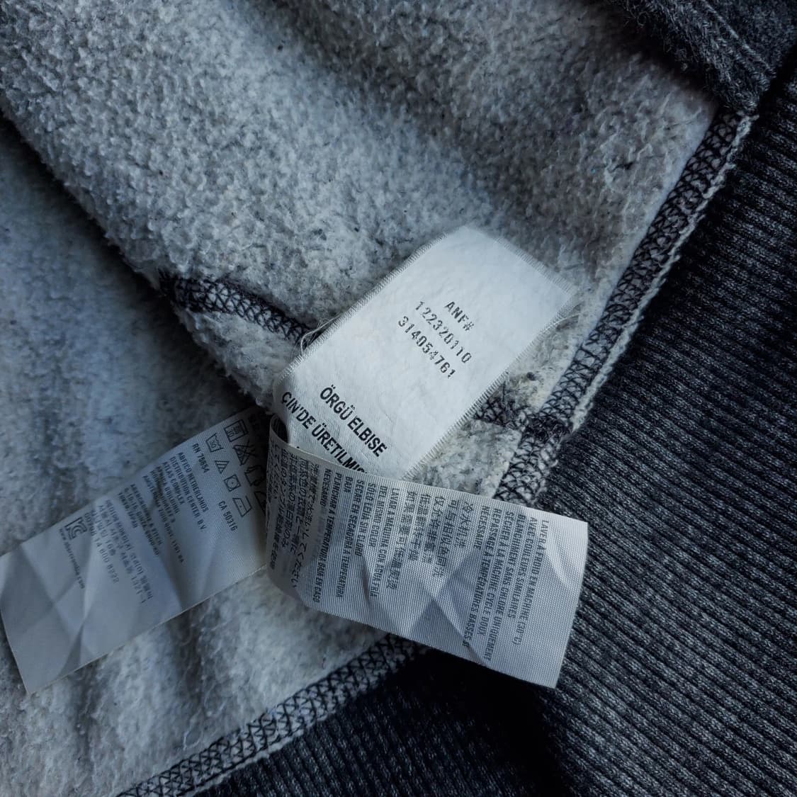 아베크롬비 앤 피치 빈티지 사슴 자수 버튼 후드 집업 상품이미지9