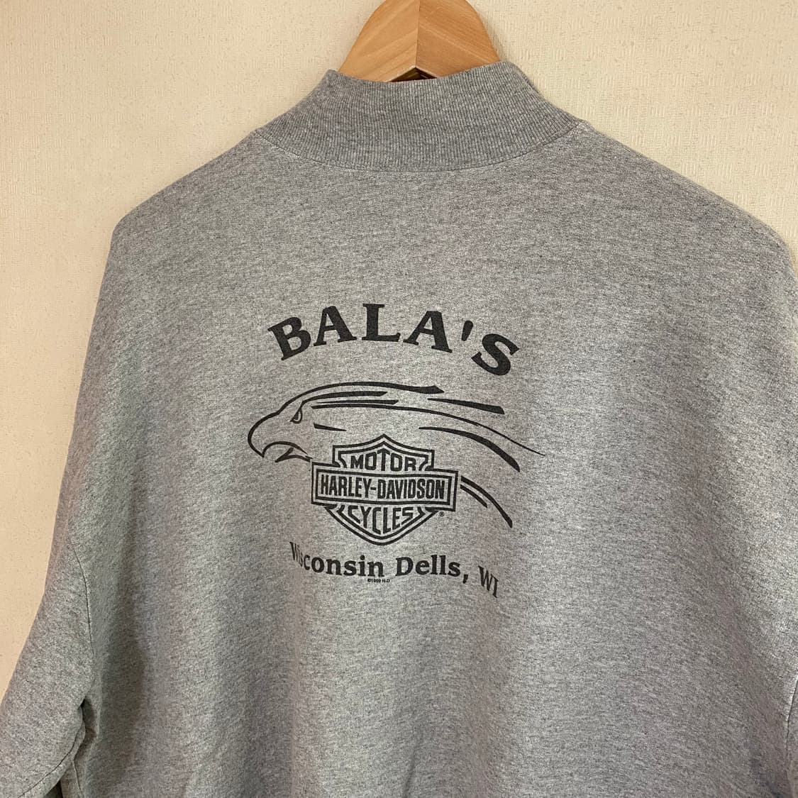 (여성2XL) 할리데이비슨 스웨트 자켓 상품이미지6