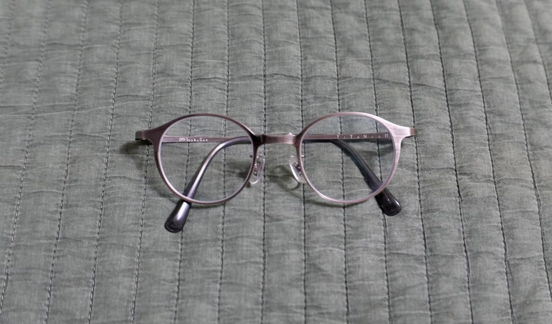 백산안경 하쿠산메가네 티타늄 새상품급 상품이미지2