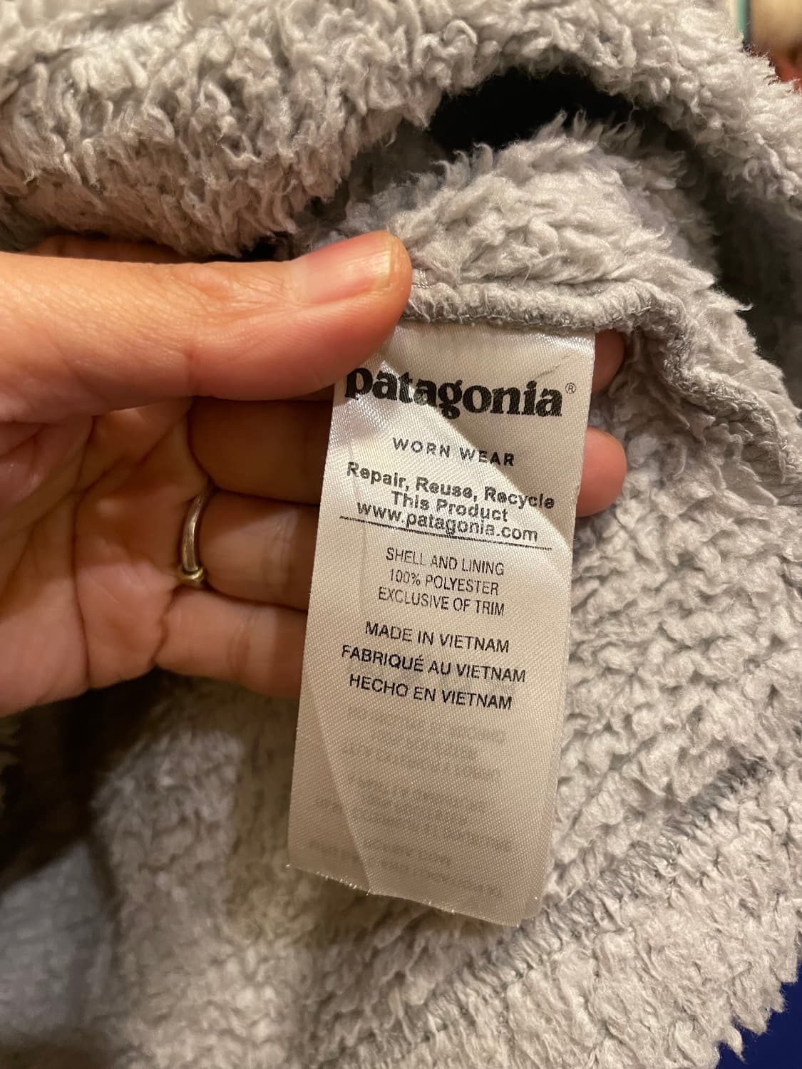Patagonia Womens 1/4-Zip Fleece Pullover 상품이미지5