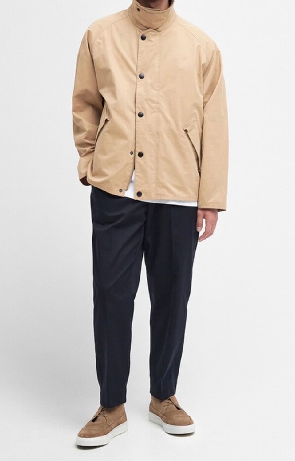 바버 트랜스포트 논왁스 베이지 자켓 42 상품이미지1