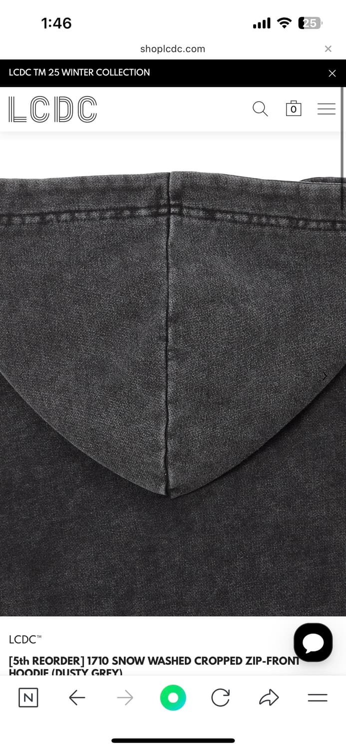 Lcdc 크롭후드집업 상품이미지6