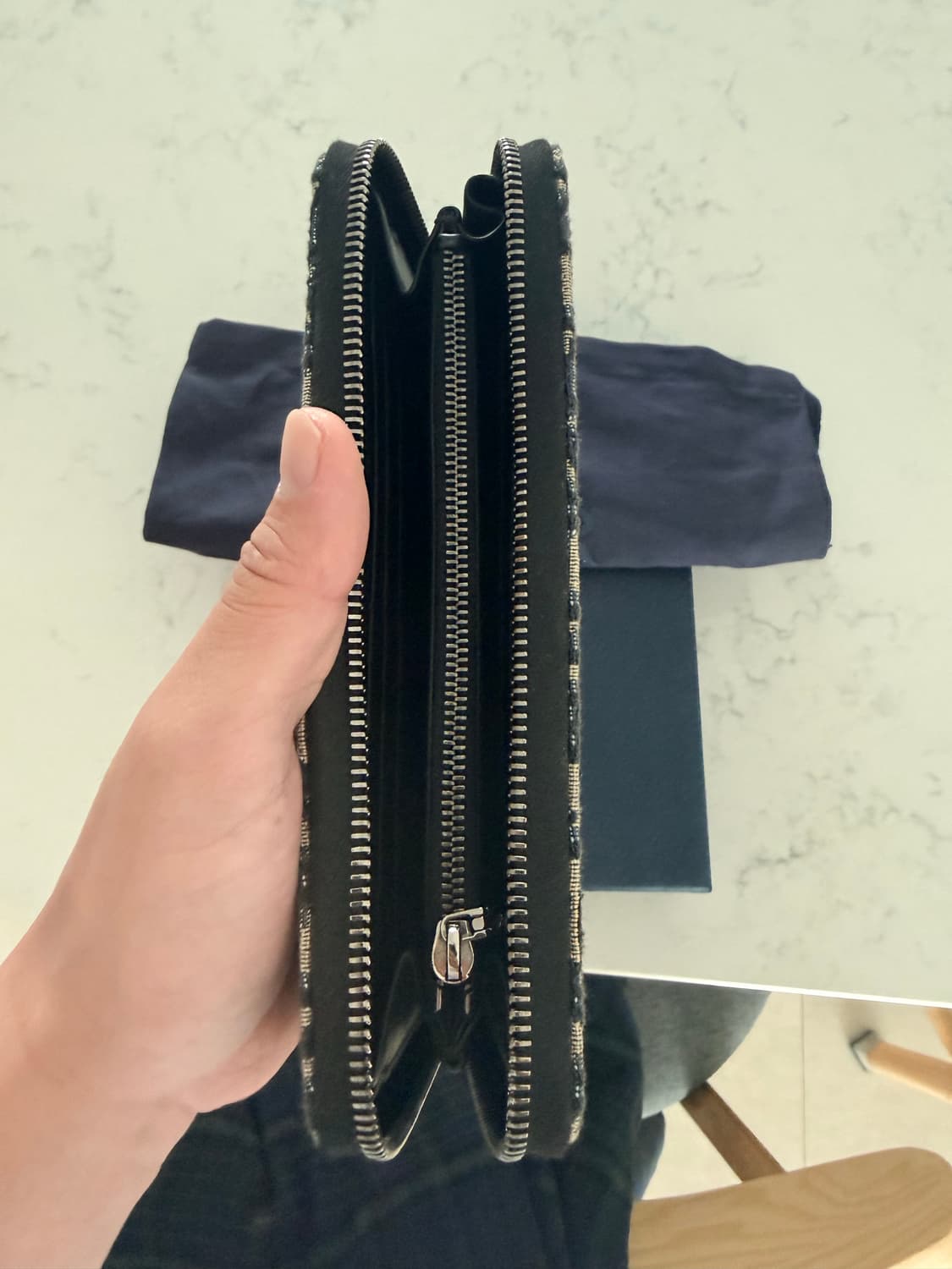 디올 장지갑지퍼 판매 상품이미지3