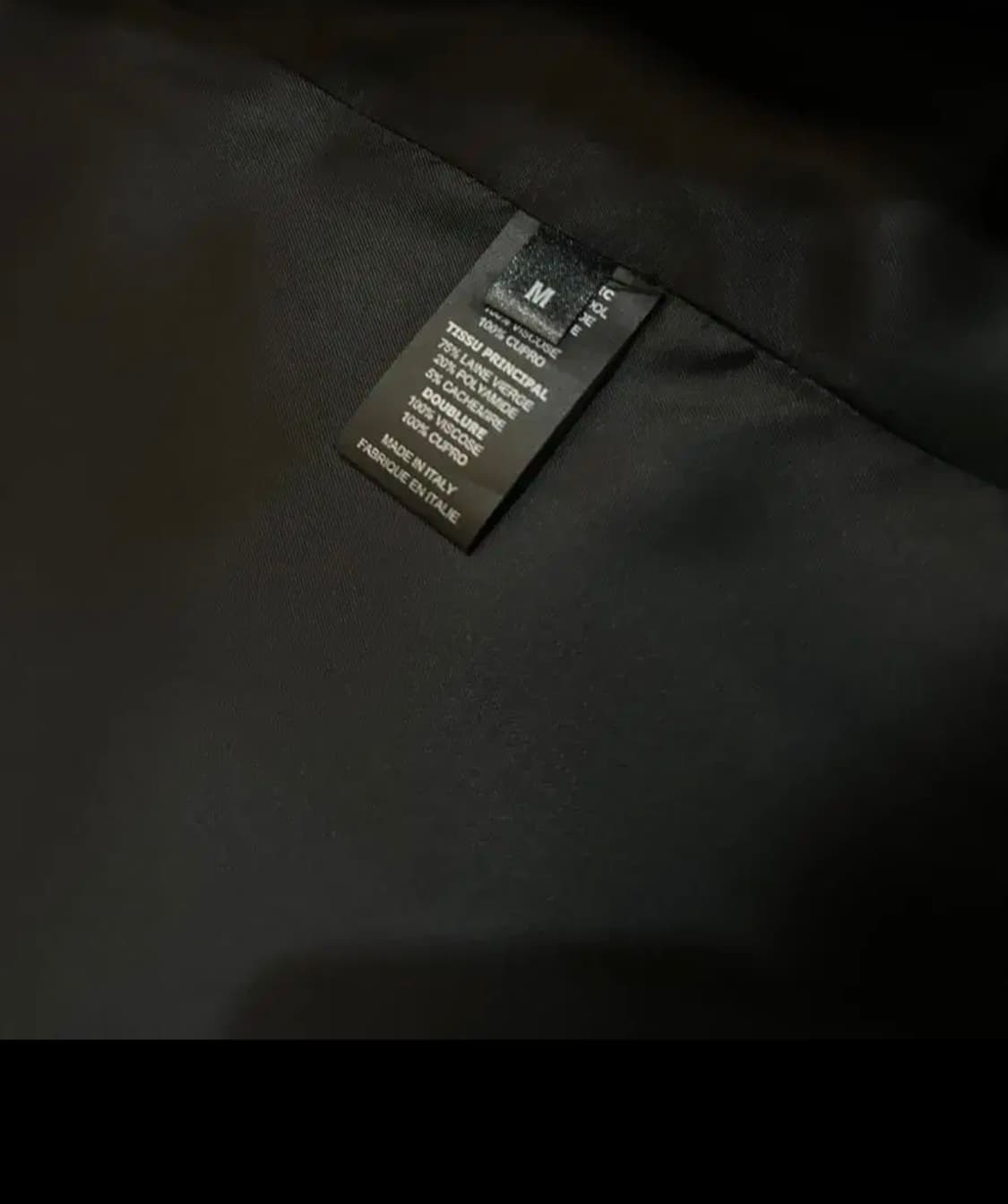 17fw vetements neck logo coat 상품이미지5