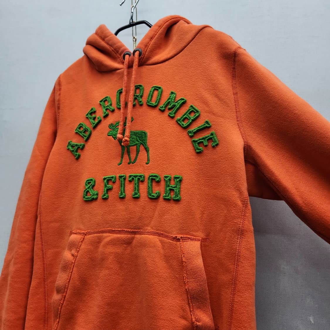 아베크롬비 스펠아웃 로고 후드티 M(L) 상품이미지2