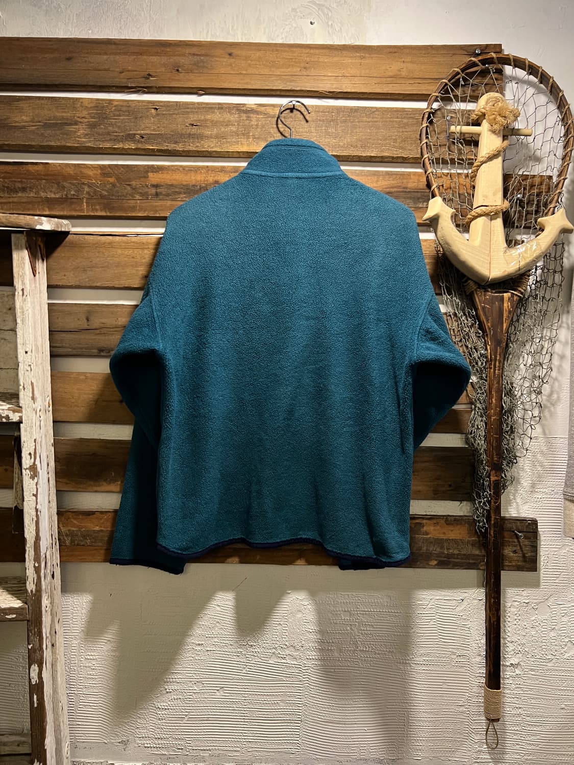 [M]90's 파타고니아 Made in USA 블루그린 플리스 자켓 상품이미지7