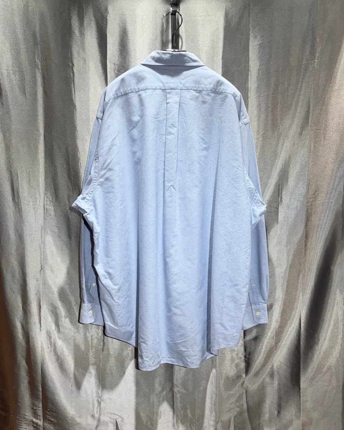 XXL 폴로랄프로렌 YARMOUTH 워시드 블루 코튼 셔츠 상품이미지3