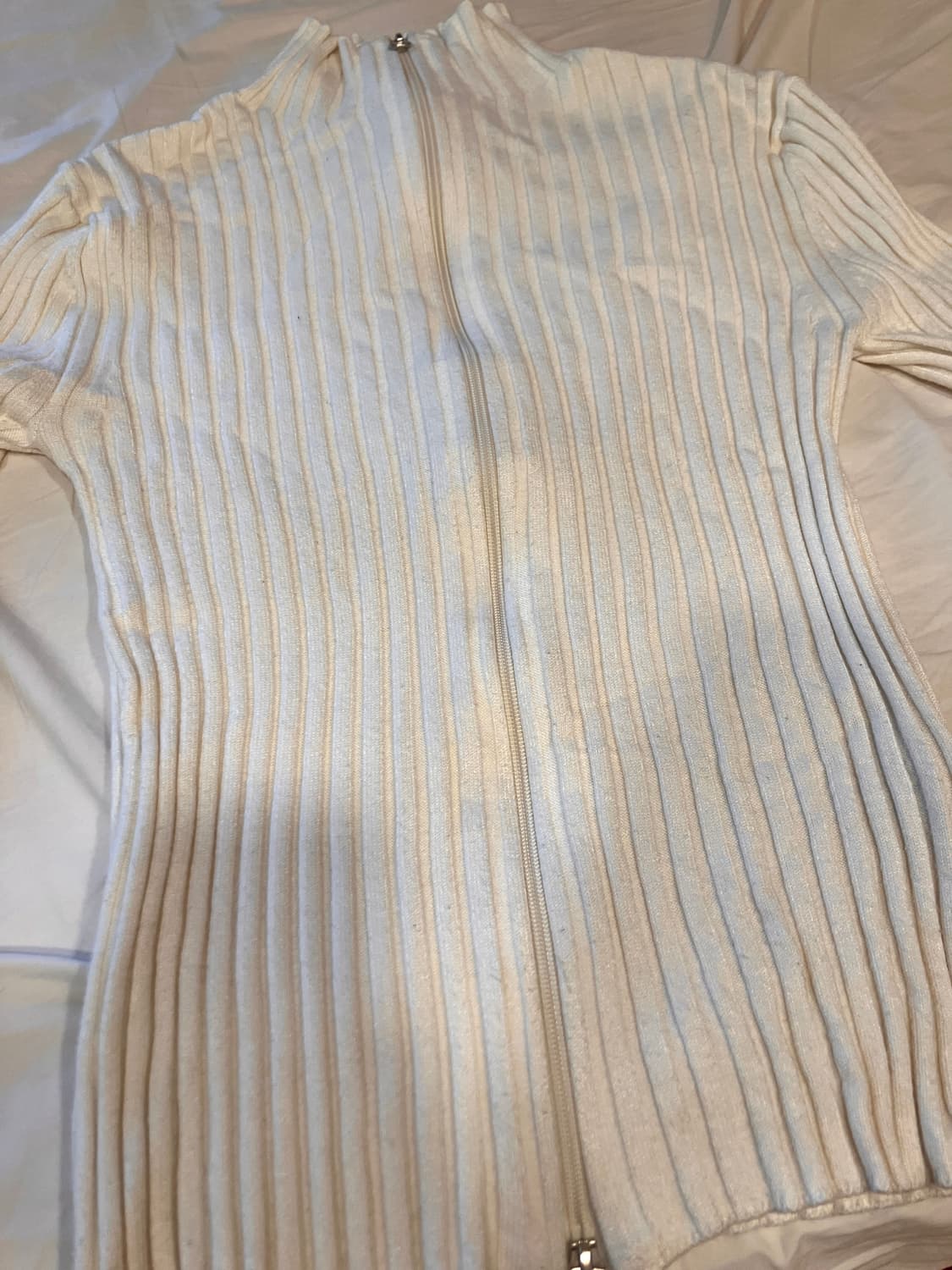 레이브 니트 투웨이 집업 가디건  상품이미지7