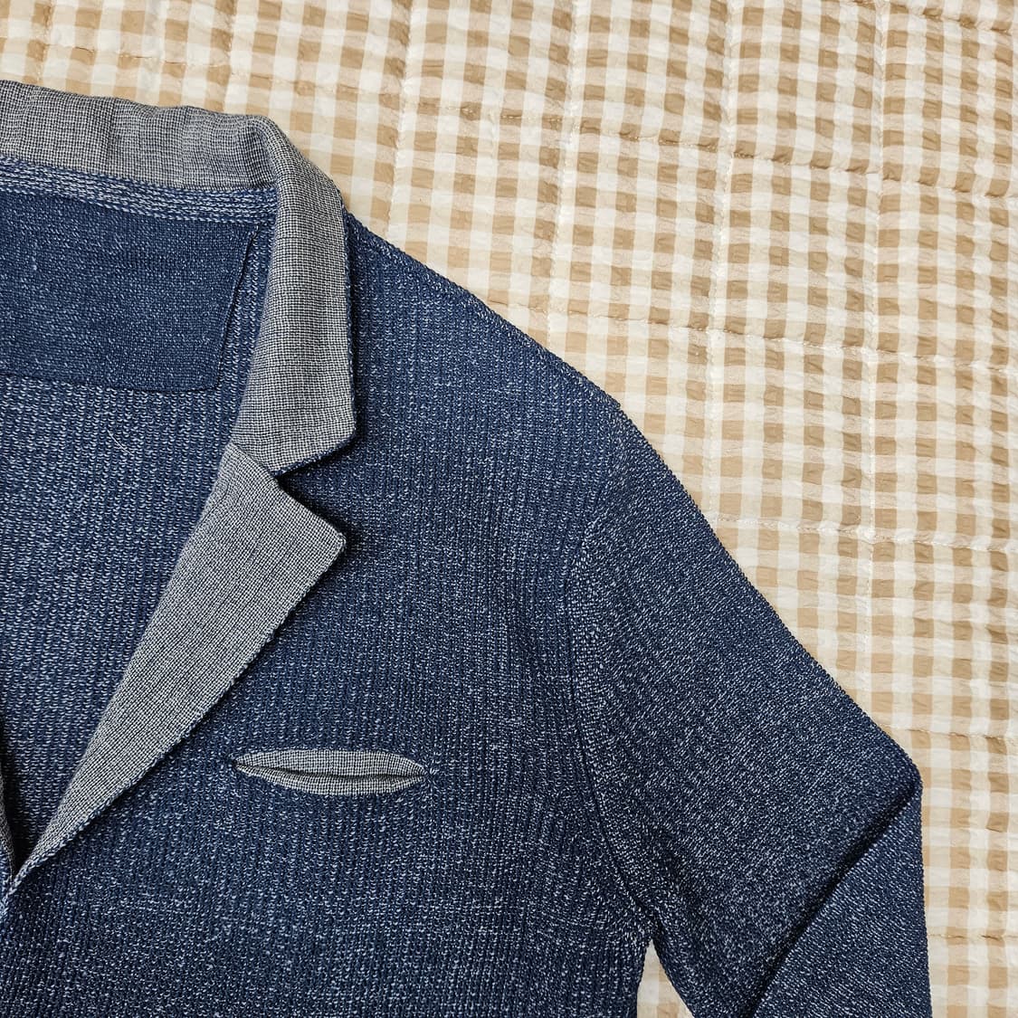 코오롱 시리즈 얇은 니트 가디건 남자100 상품이미지3