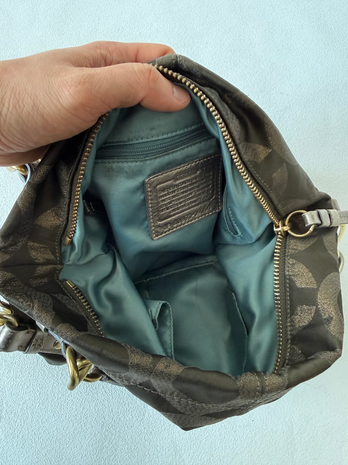 코치(COACH) 모노그램 토트 숄더백 상품이미지9