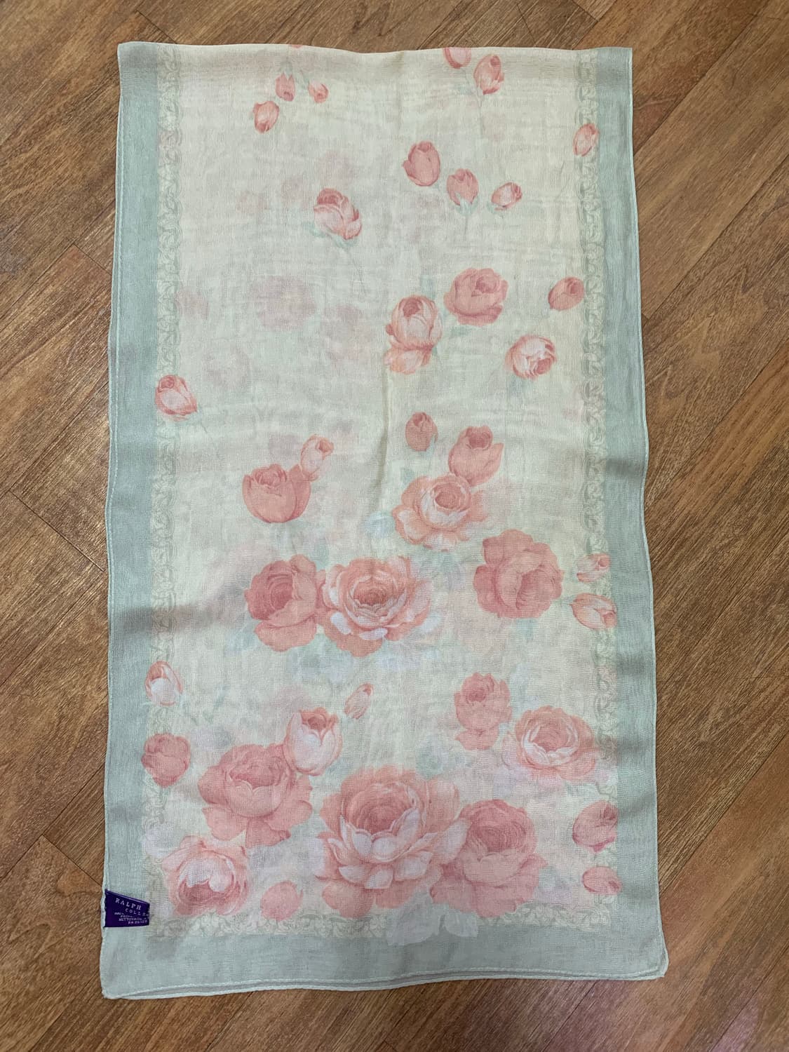 랄프 로렌 컬렉션-퍼플라벨 플라워 스카프(실크) 상품이미지3