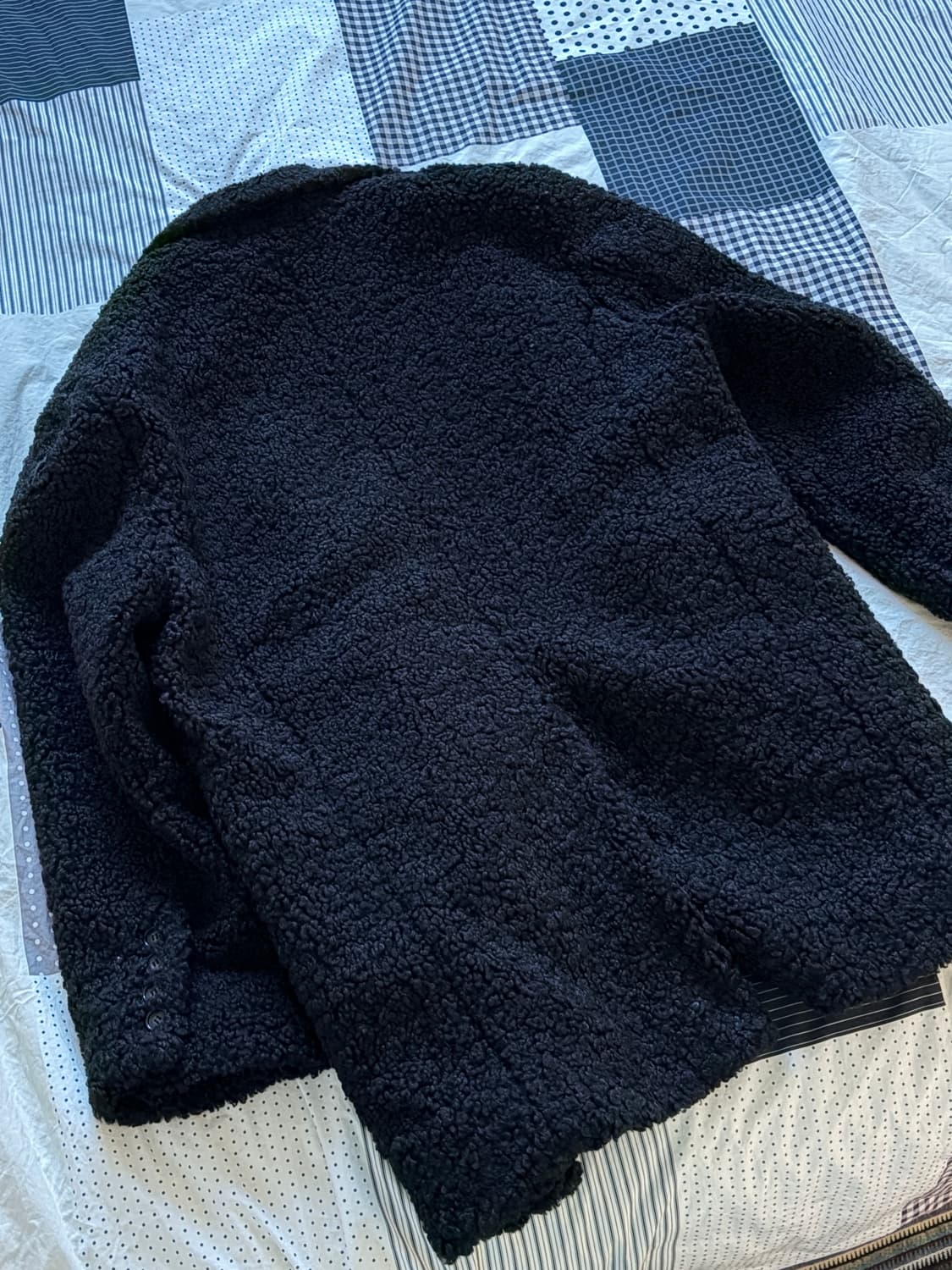 트리밍버드 푸들자켓 블랙 상품이미지6