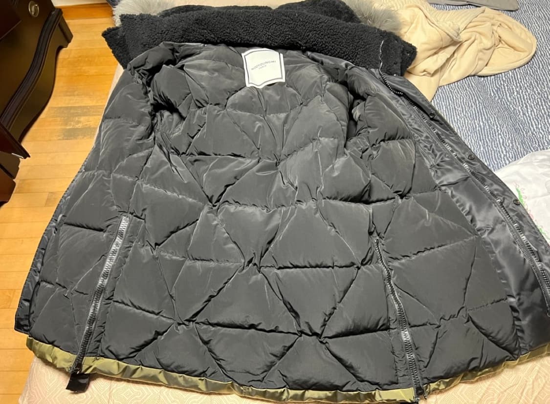 우영미 무스탕 야상패딩 상품이미지9