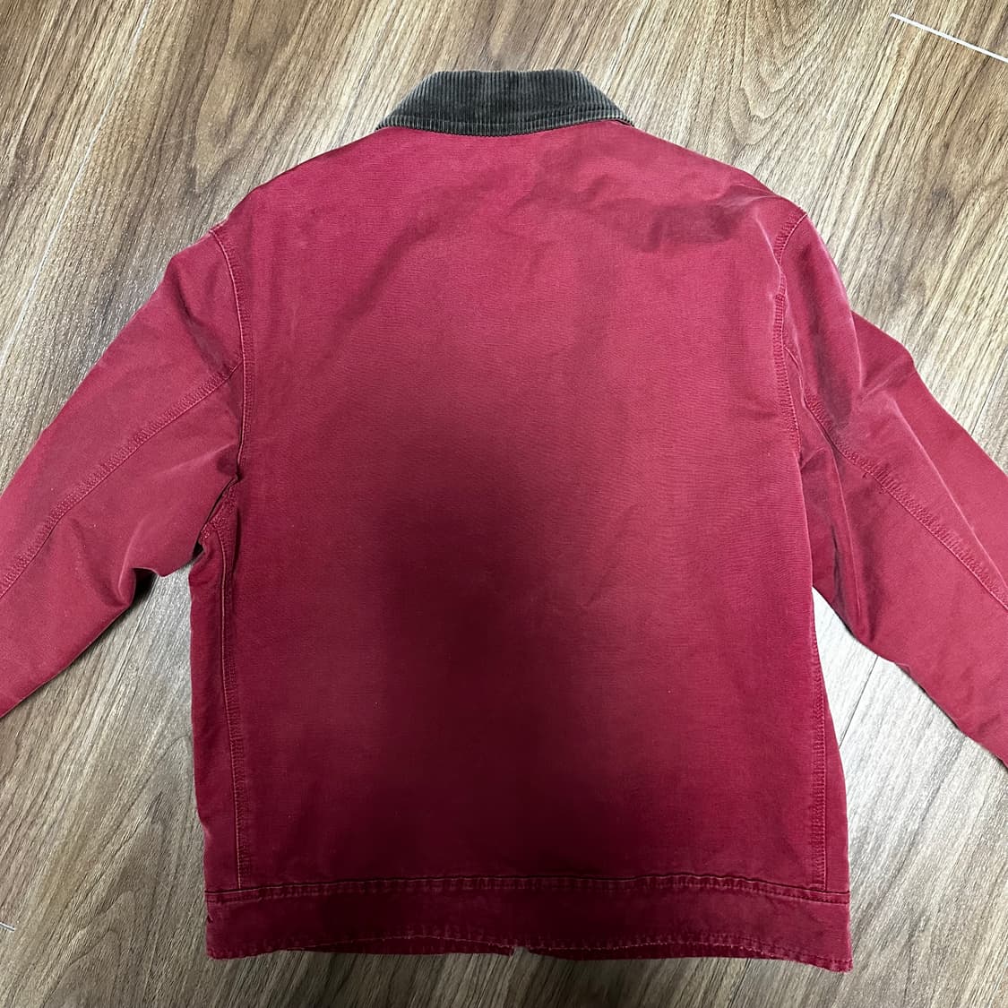 90s-00s 빈티지 폴로 랄프로렌 디트로이트 워크자켓 버건디 라지 상품이미지3
