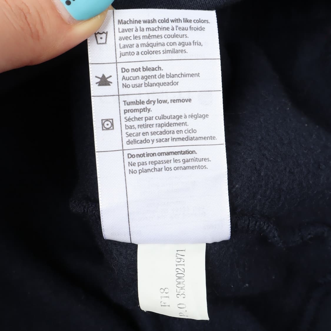 칼하트 k288 네이비 스웻 후드티 상품이미지9