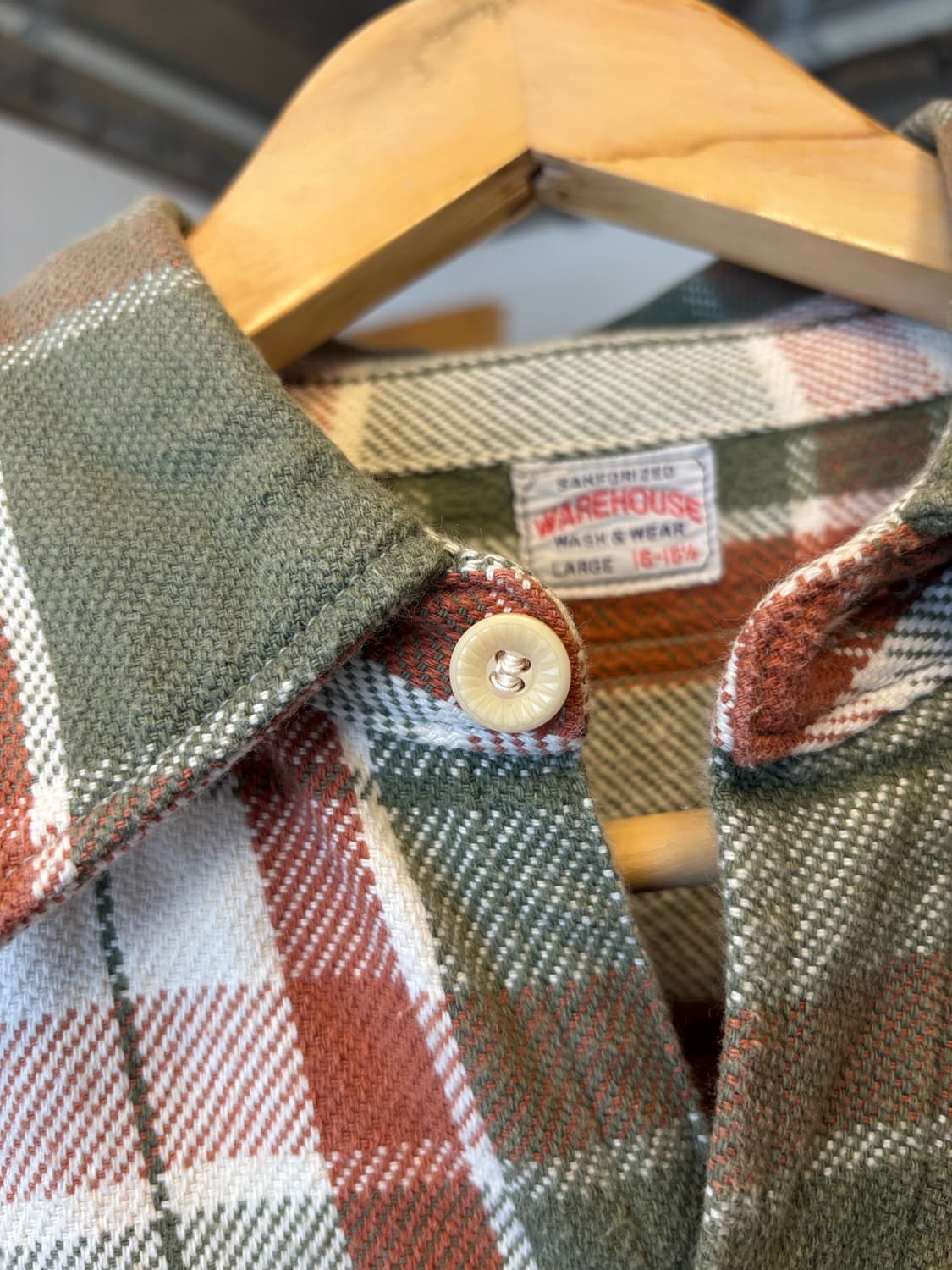 WAREHOUSE 웨어하우스 체크 플란넬셔츠 상품이미지8