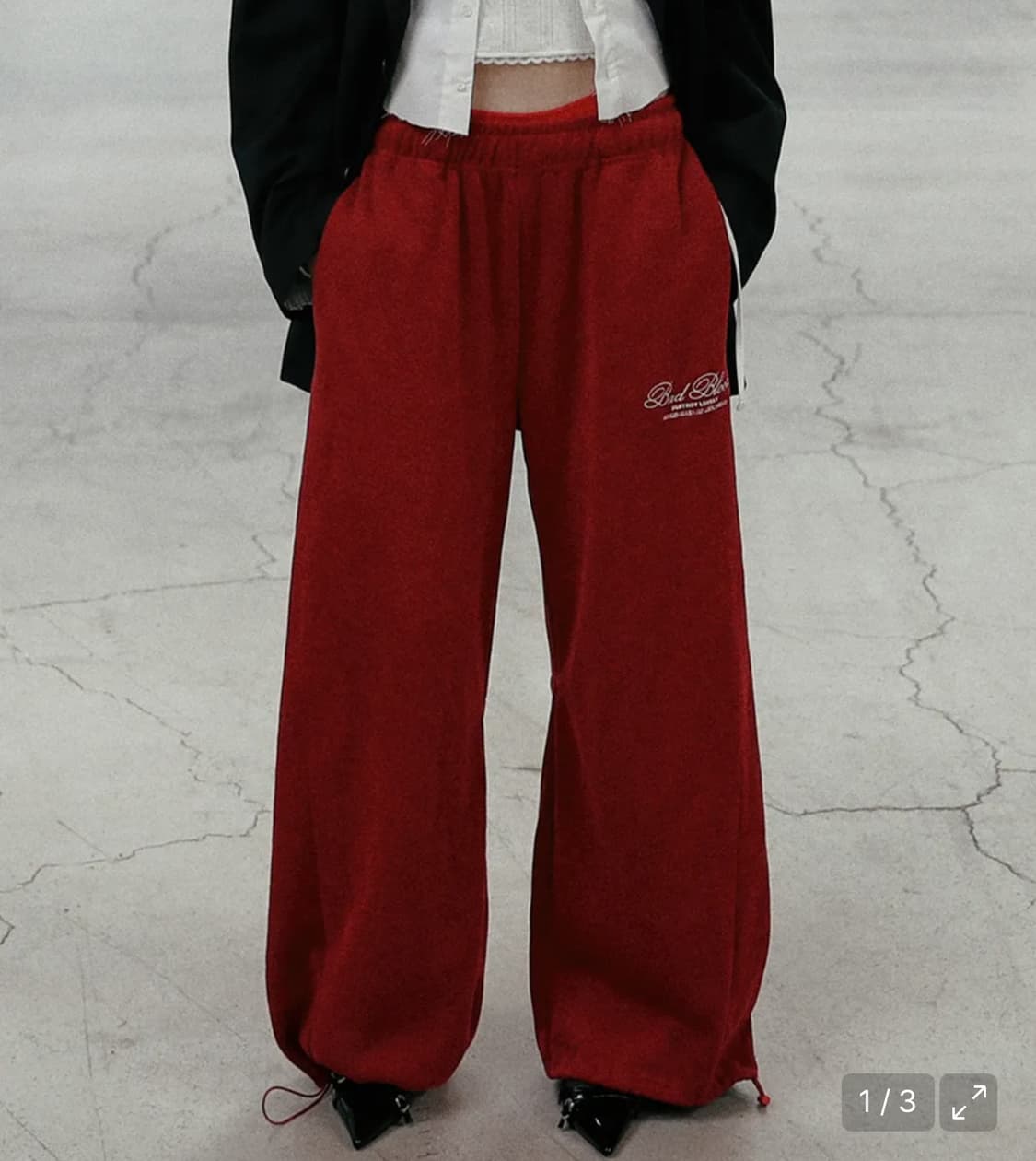 배드블러드 투웨이 커브드 조거 트라우저 상품이미지1
