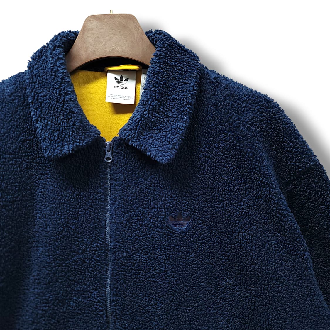[XL] 아디다스 네이비 플리스 트랙탑 후리스 자켓 상품이미지4