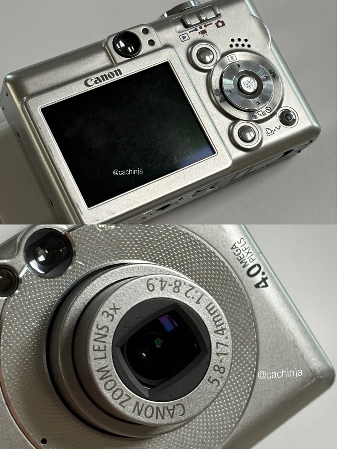 빈티지디카 canon ixy 50 캐논익시 50(=캐논 익서스 40) 상품이미지2