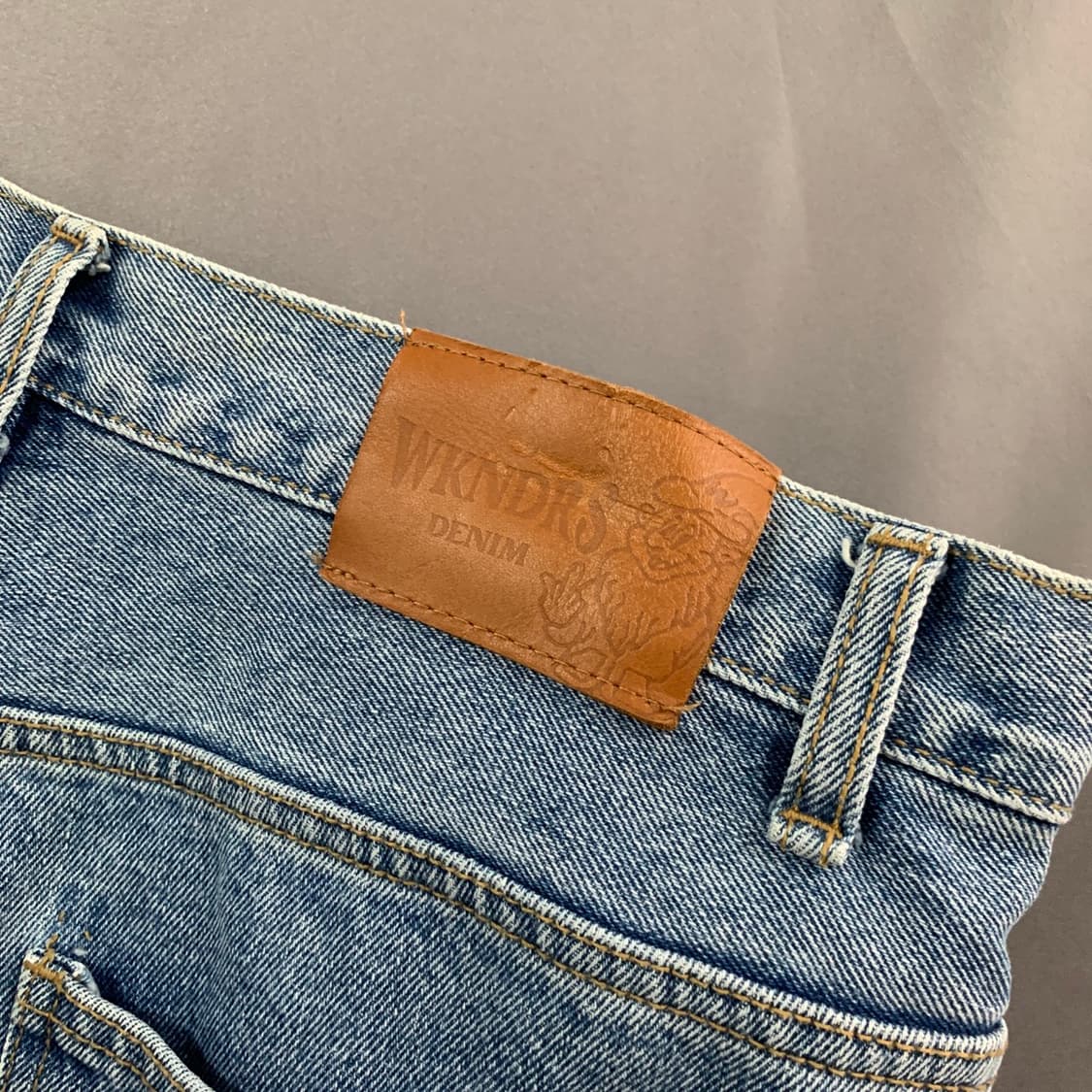 L 위캔더스 카펜터 불꽃 워크 데님팬츠 청바지 상품이미지6