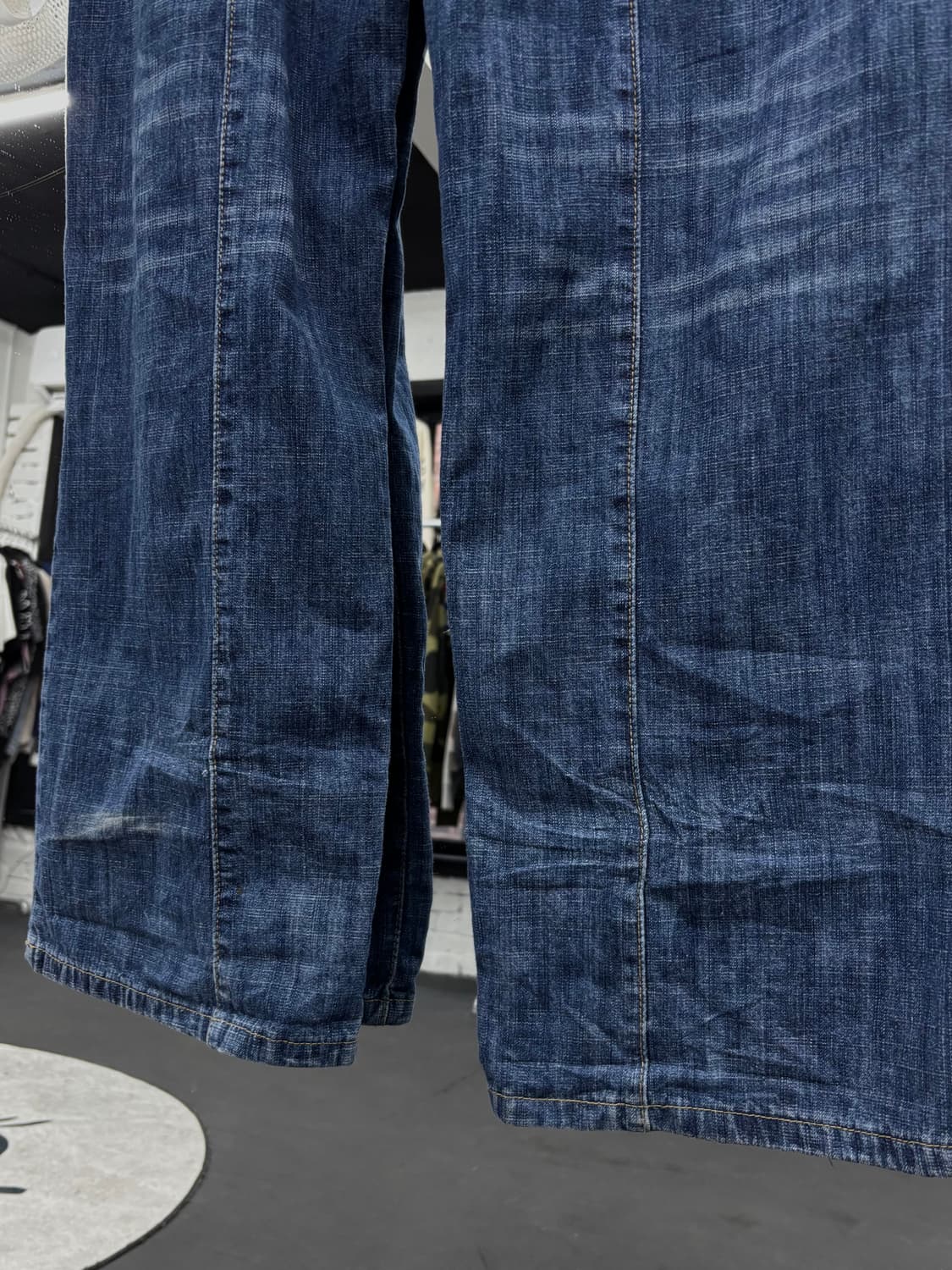 아카데믹스 올드스쿨 패치워크 데님팬츠 상품이미지7