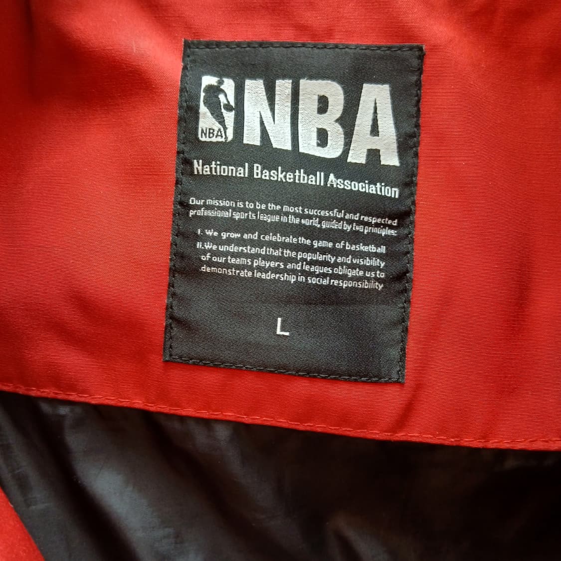 NBA 시카고 불스 헤비 덕다운 패딩 레드 상품이미지6