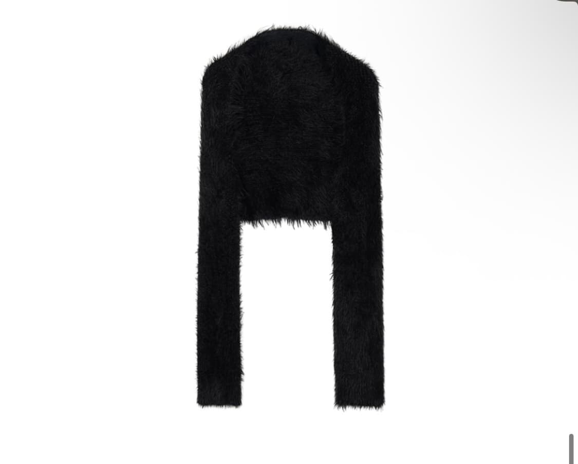 미스테리어스호텔 CROP FUR BOLERO [Black] 상품이미지2