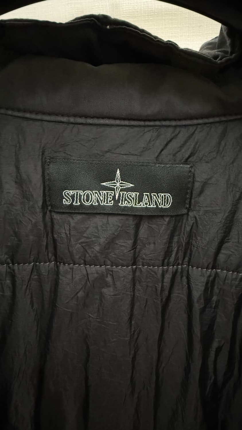 (M/100) 스톤아일랜드 쉐도우 피쉬테일 파카 블랙 TELA 50 상품이미지5