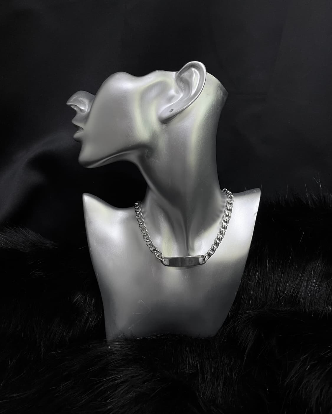 silver choker 상품이미지1