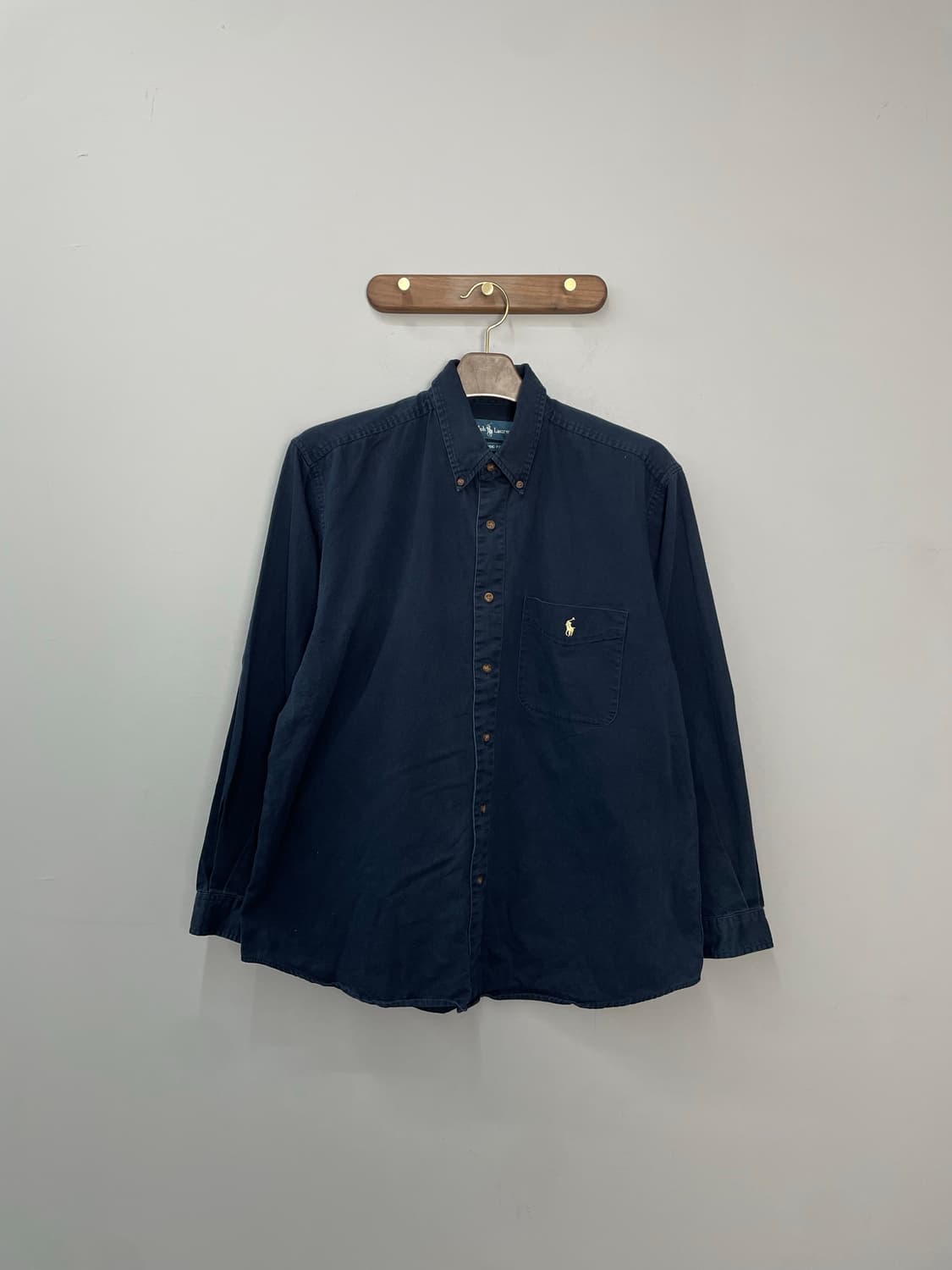 폴로 랄프로렌 네이비 원포켓 셔츠 H1683 상품이미지2