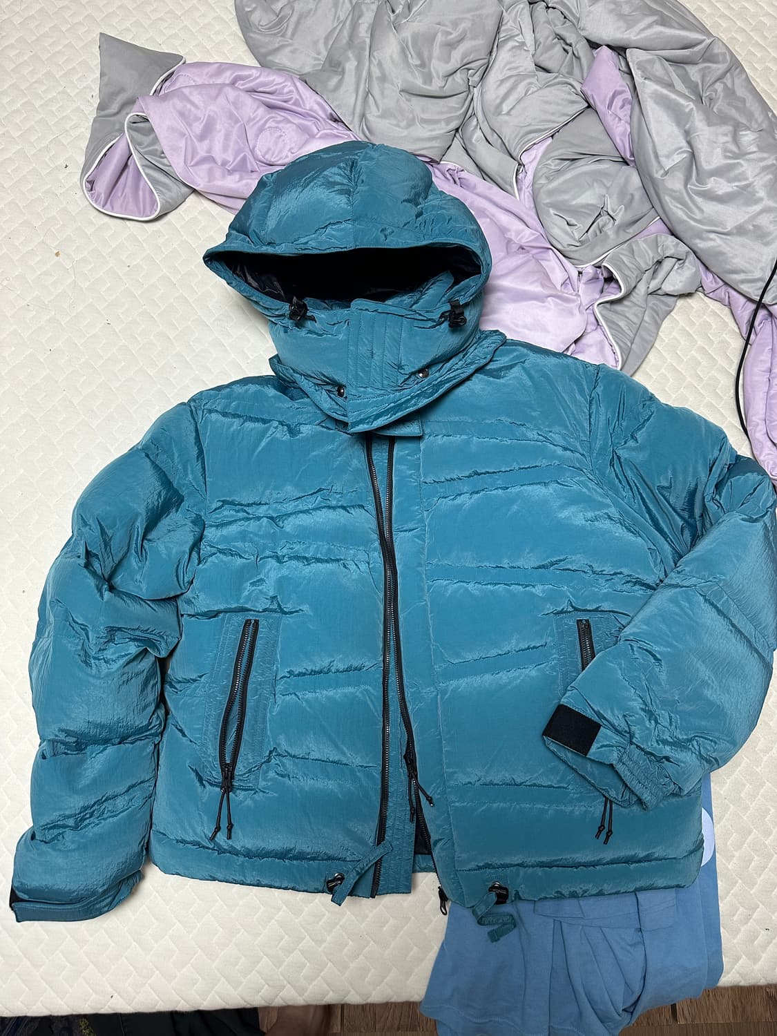 언어펙티드 패딩 새제품 상품이미지1