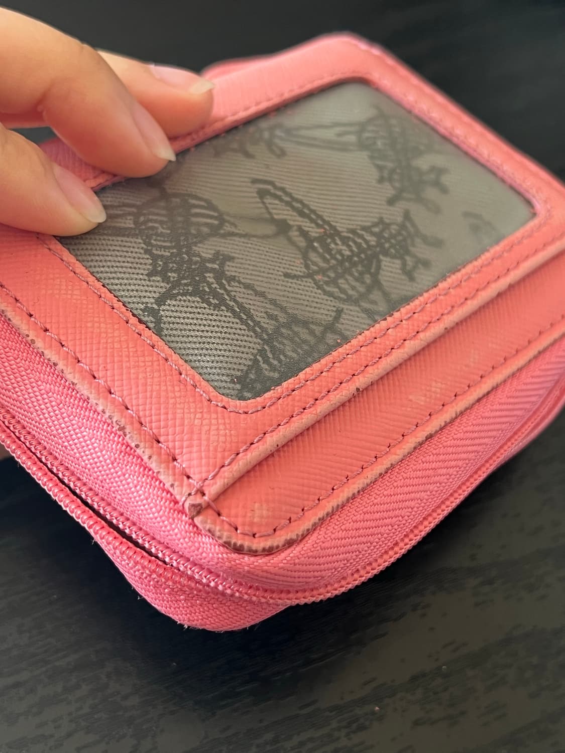 비비안 웨스트우드 코랄핑크 카드지갑 상품이미지8