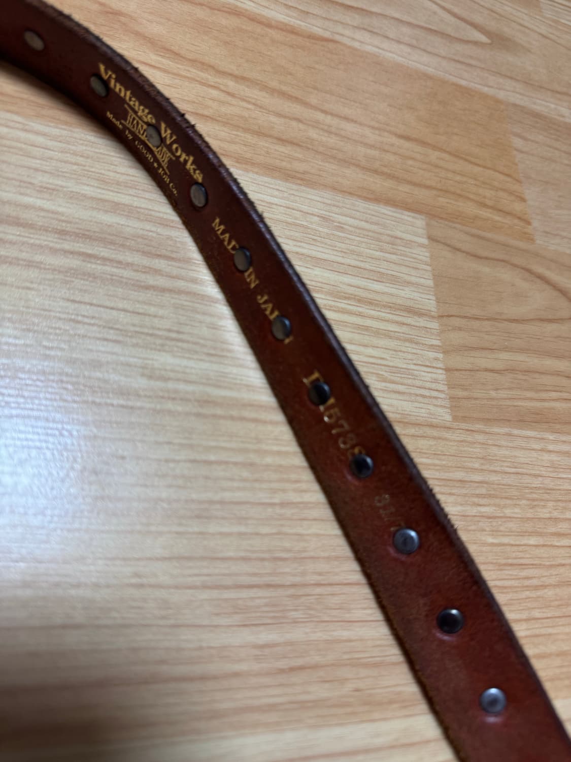 빈티지웍스 Vintage works dh5738 ch-2 벨트 31 상품이미지4