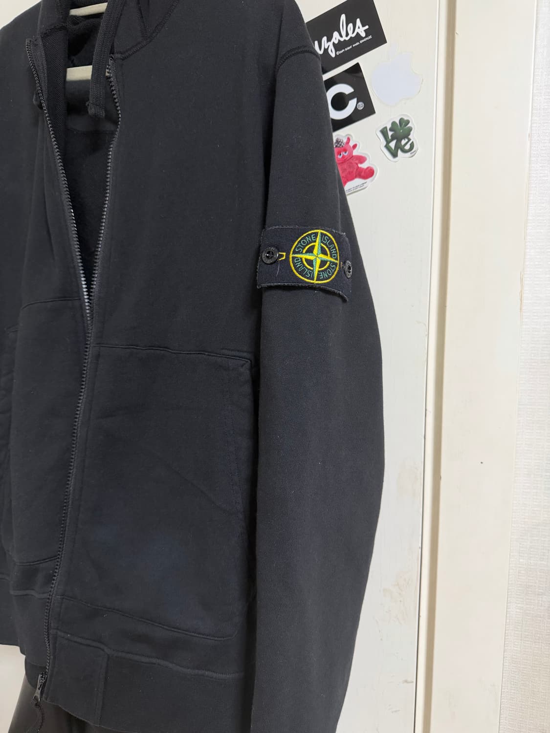 스톤아일랜드 오가닉코튼 후드집업 25 ss 상품이미지3