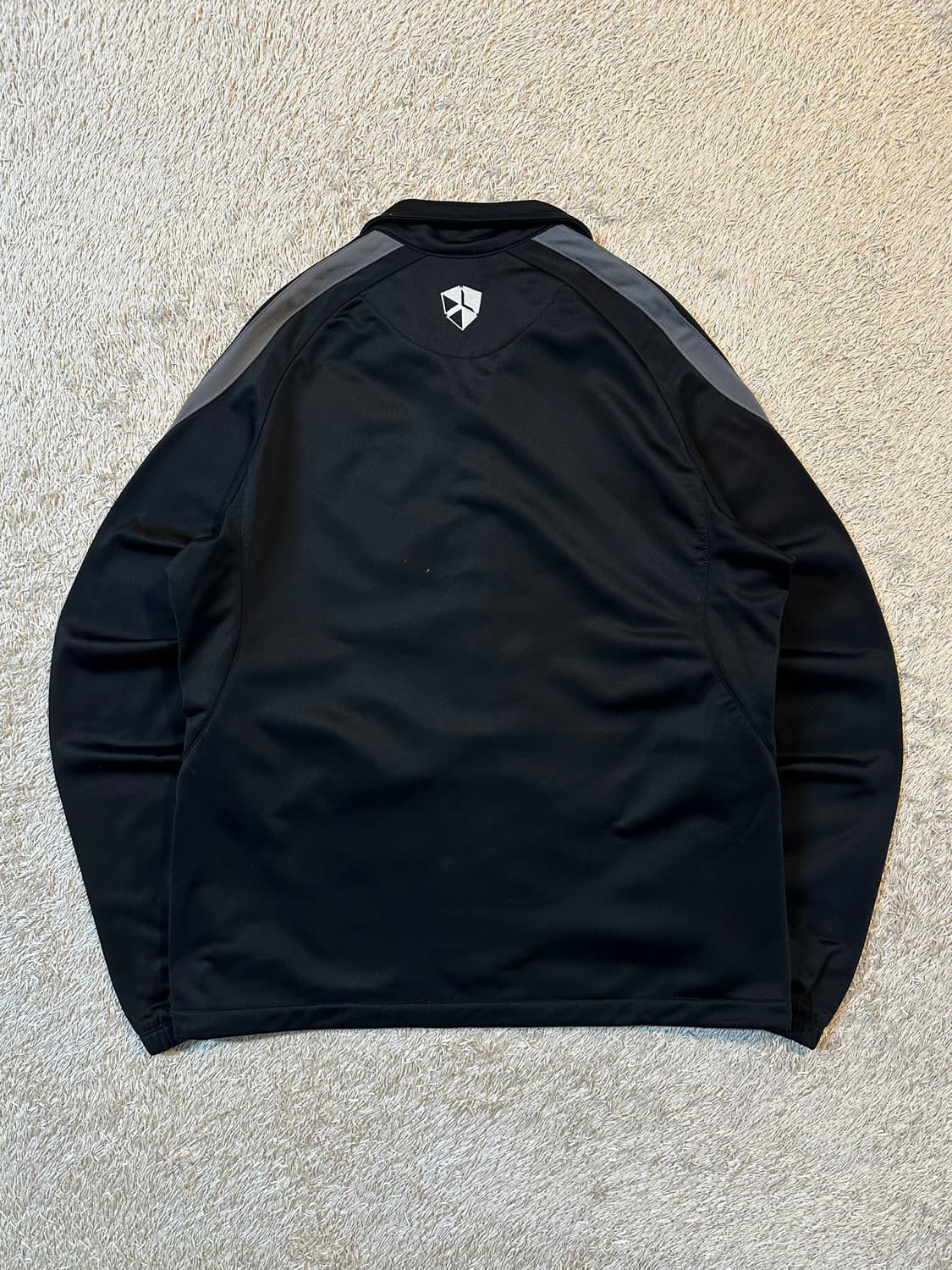 나이키 스우시 사이드라인 트랙탑 져지 블랙 상품이미지3