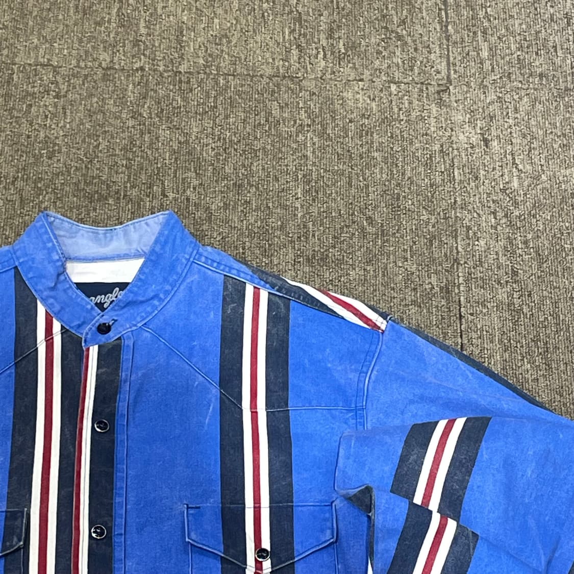 Wrangler 랭글러 스트라이프 웨스턴 셔츠 상품이미지2