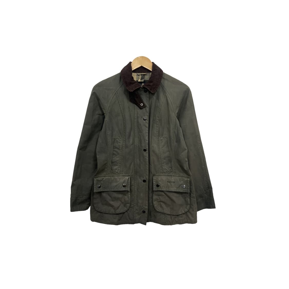 바버 여성 클래식 비데일 왁스 야상 카키 자켓 상품이미지1