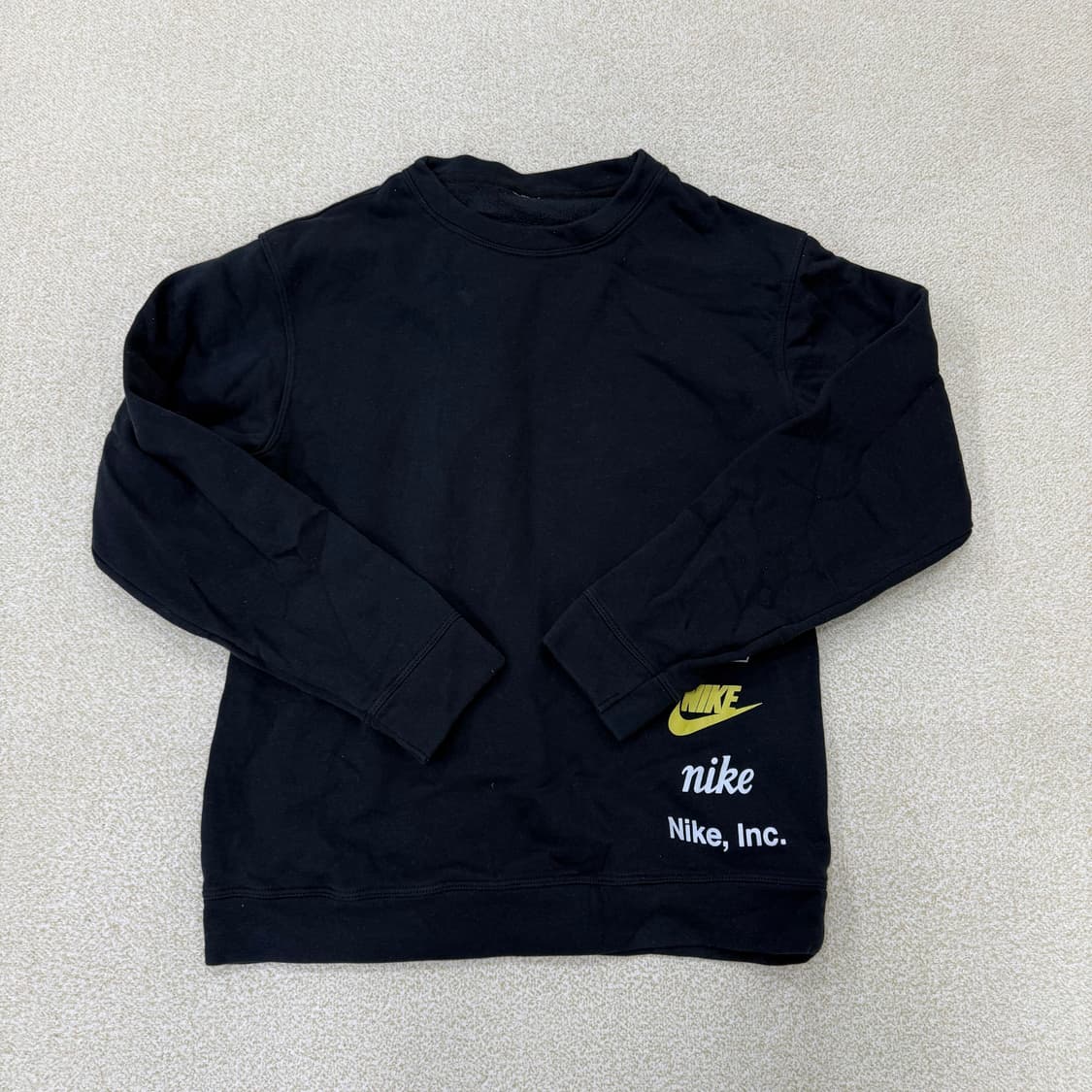 실측확인 나이키 멀티 스우시 맨투맨 0128T1 상품이미지1