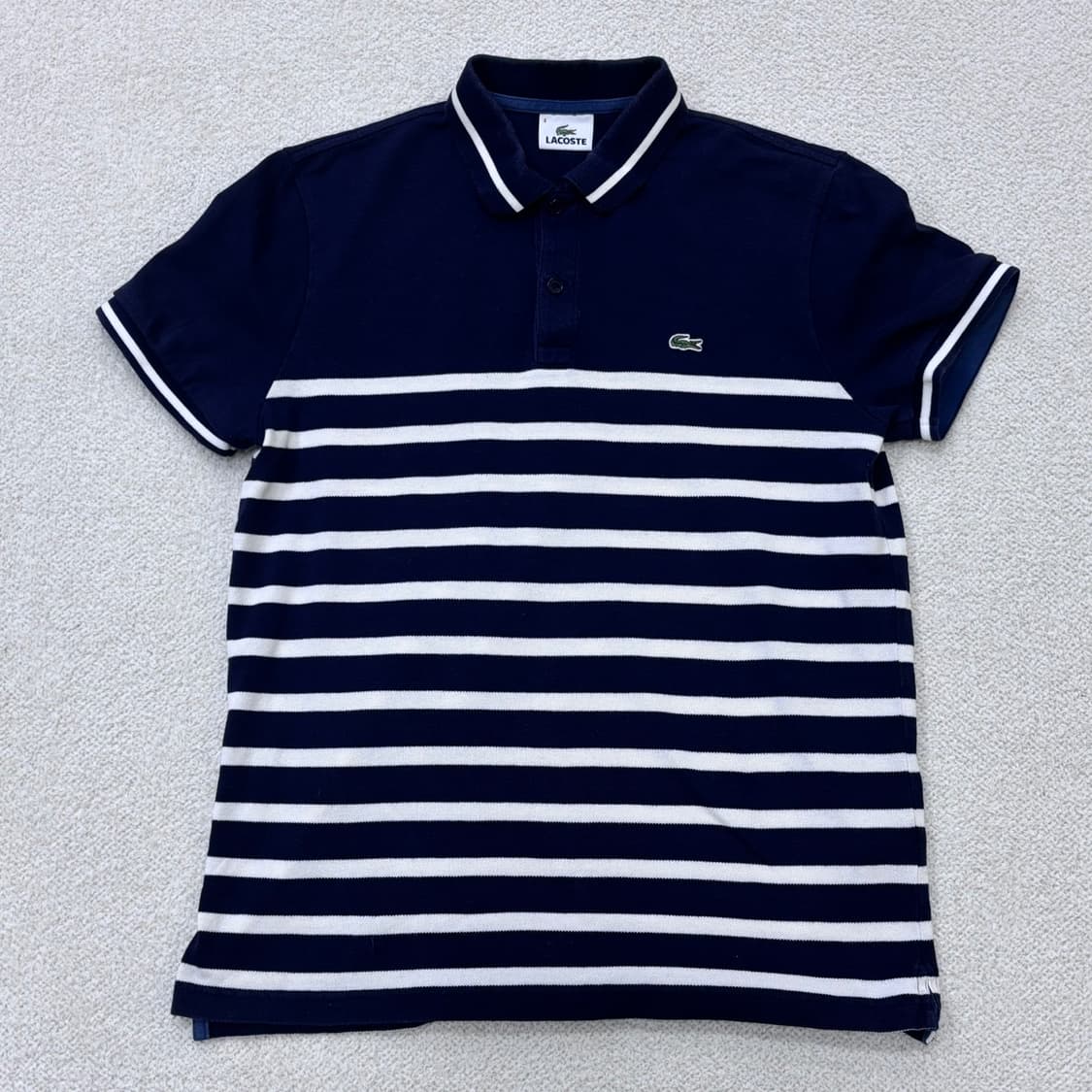 4 라코스테 남성 반팔 카라 티셔츠 0313E 상품이미지1