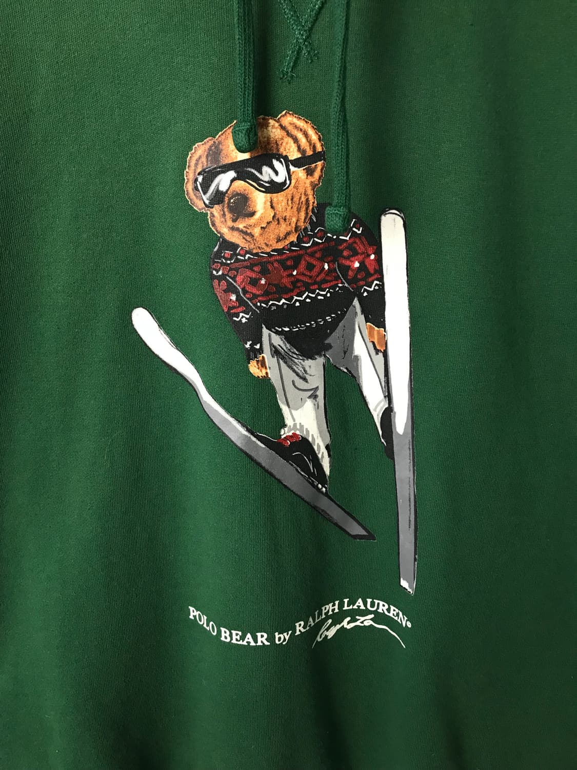 폴로 랄프로렌 신형 스키베어 그린 후드티 상품이미지4