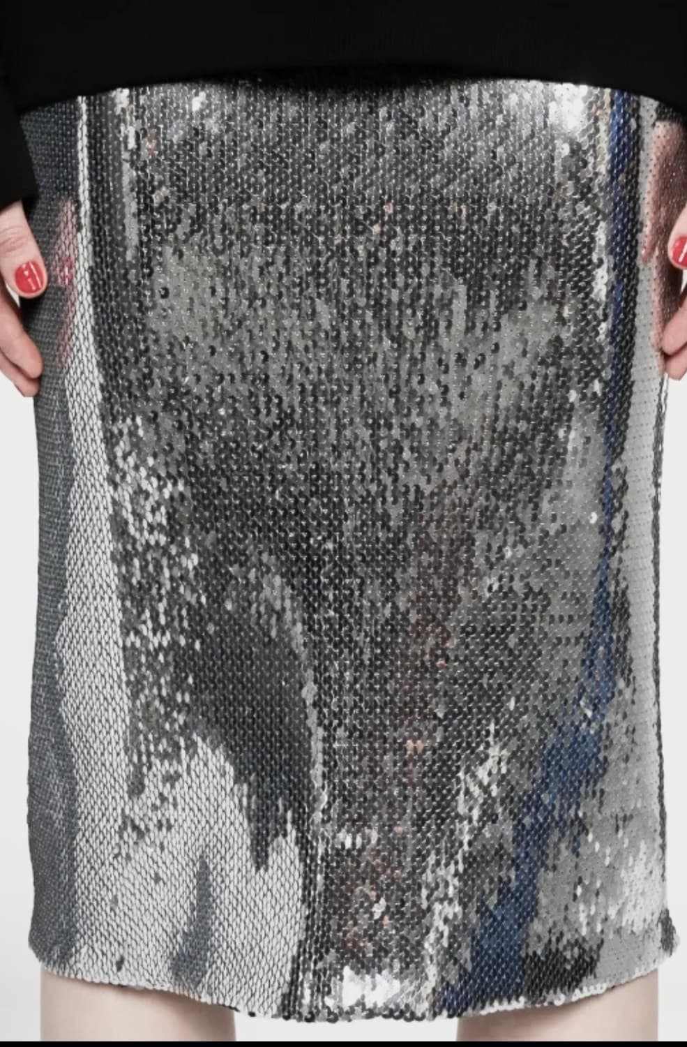 N°21 (NO21) 뉴메로 벤티우노 넘버 21 의 쉬퀸 (스팽글) 미디 상품이미지9