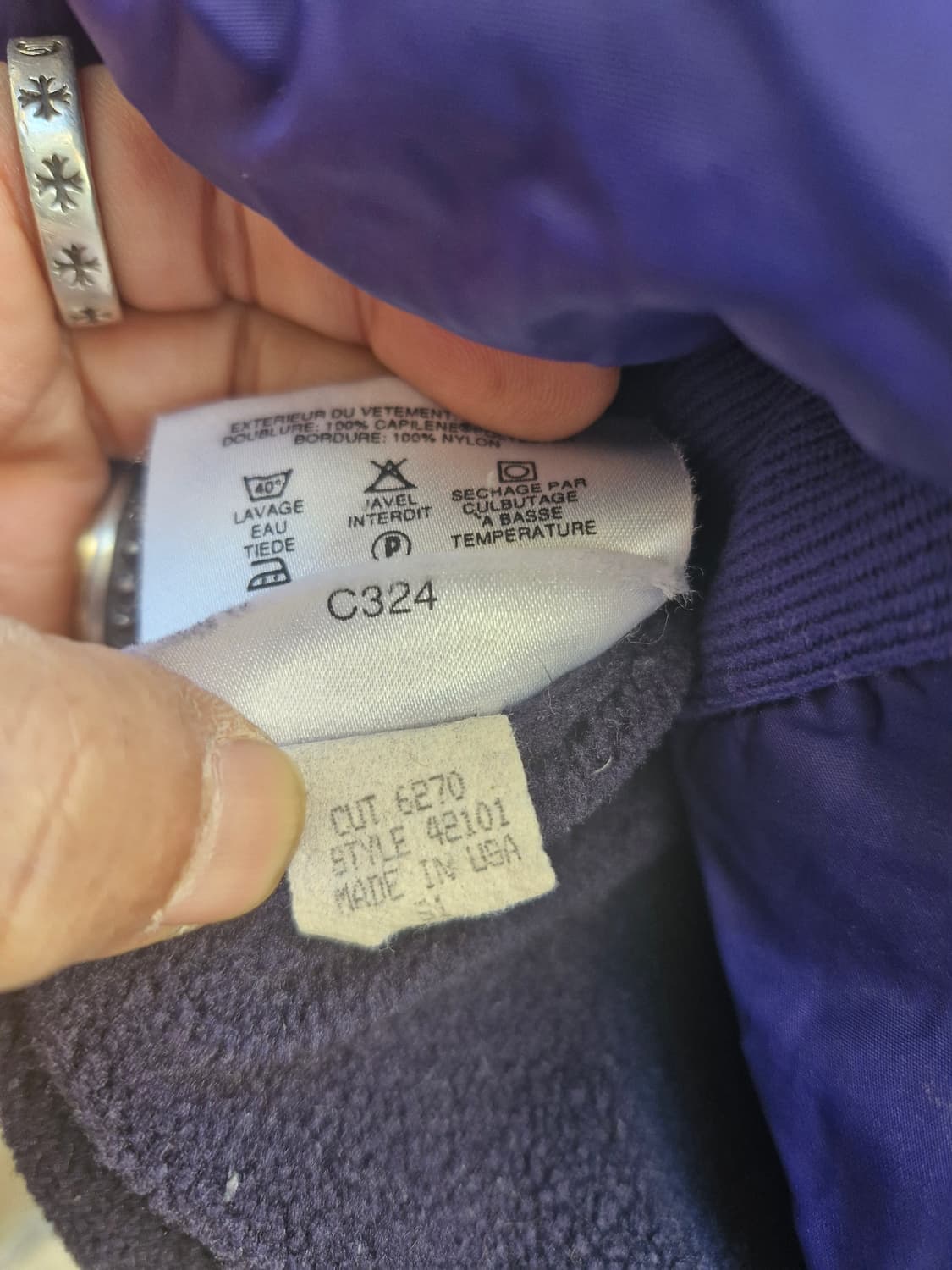 Z-142 파타고니아 쉘드 봄버 자켓 상품이미지7