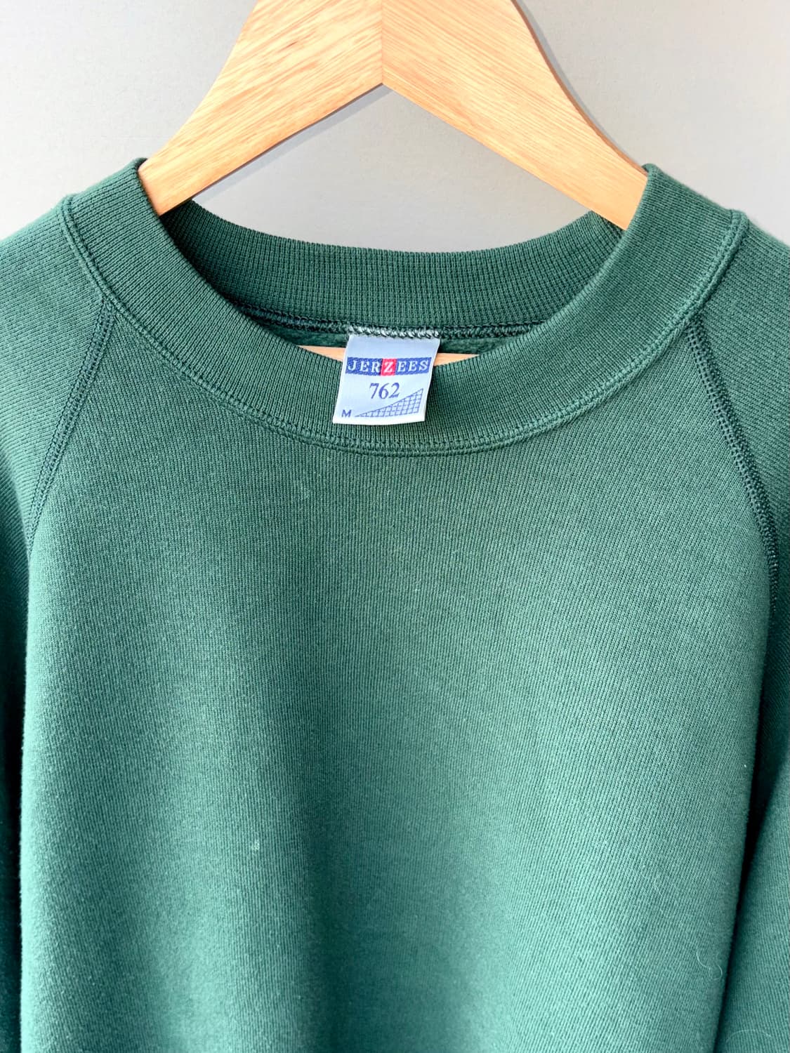 Jerzees 저지스 그린 맨투맨/스웻셔츠 M 상품이미지5