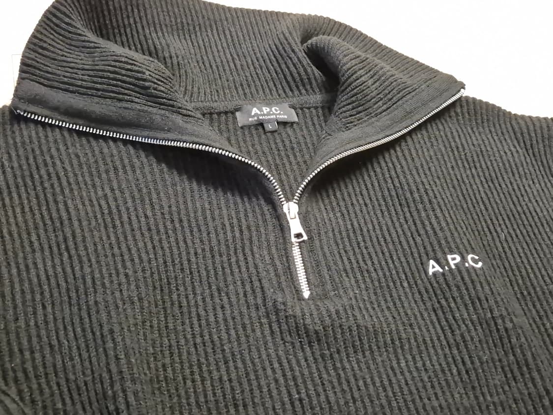 아페세 apc 하프집업 니트  상품이미지2