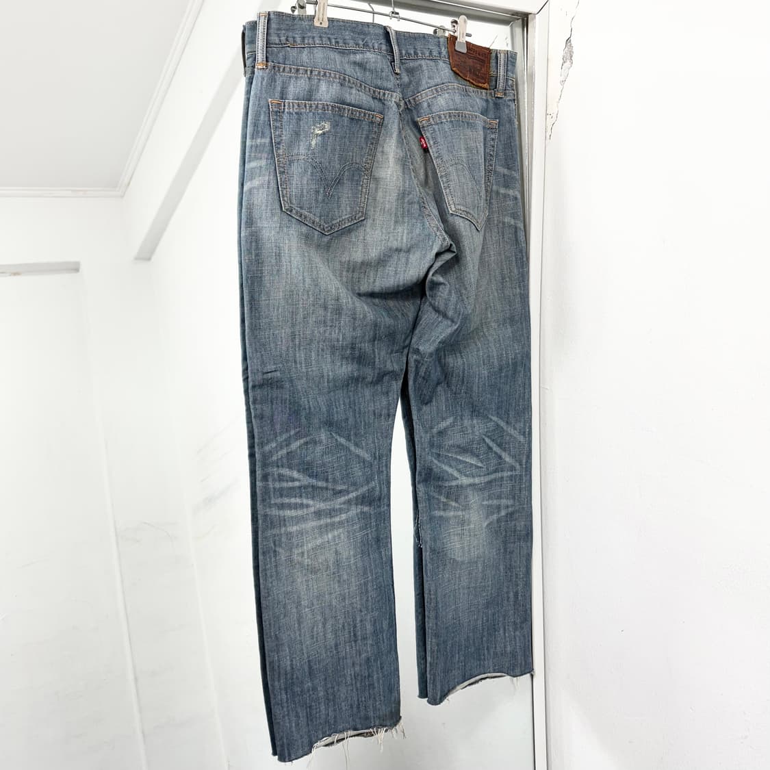 리바이스 리메이크 패치워크 데님 팬츠 상품이미지5