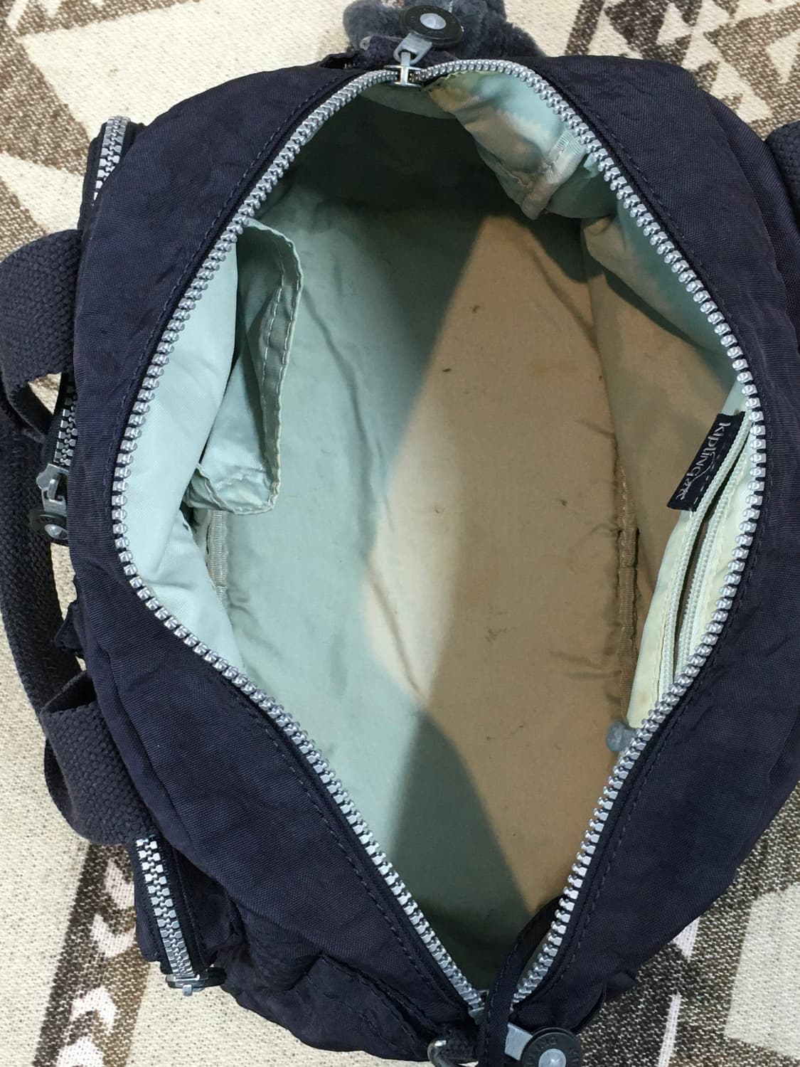 키플링 투포켓 미니백 네이비 상품이미지5