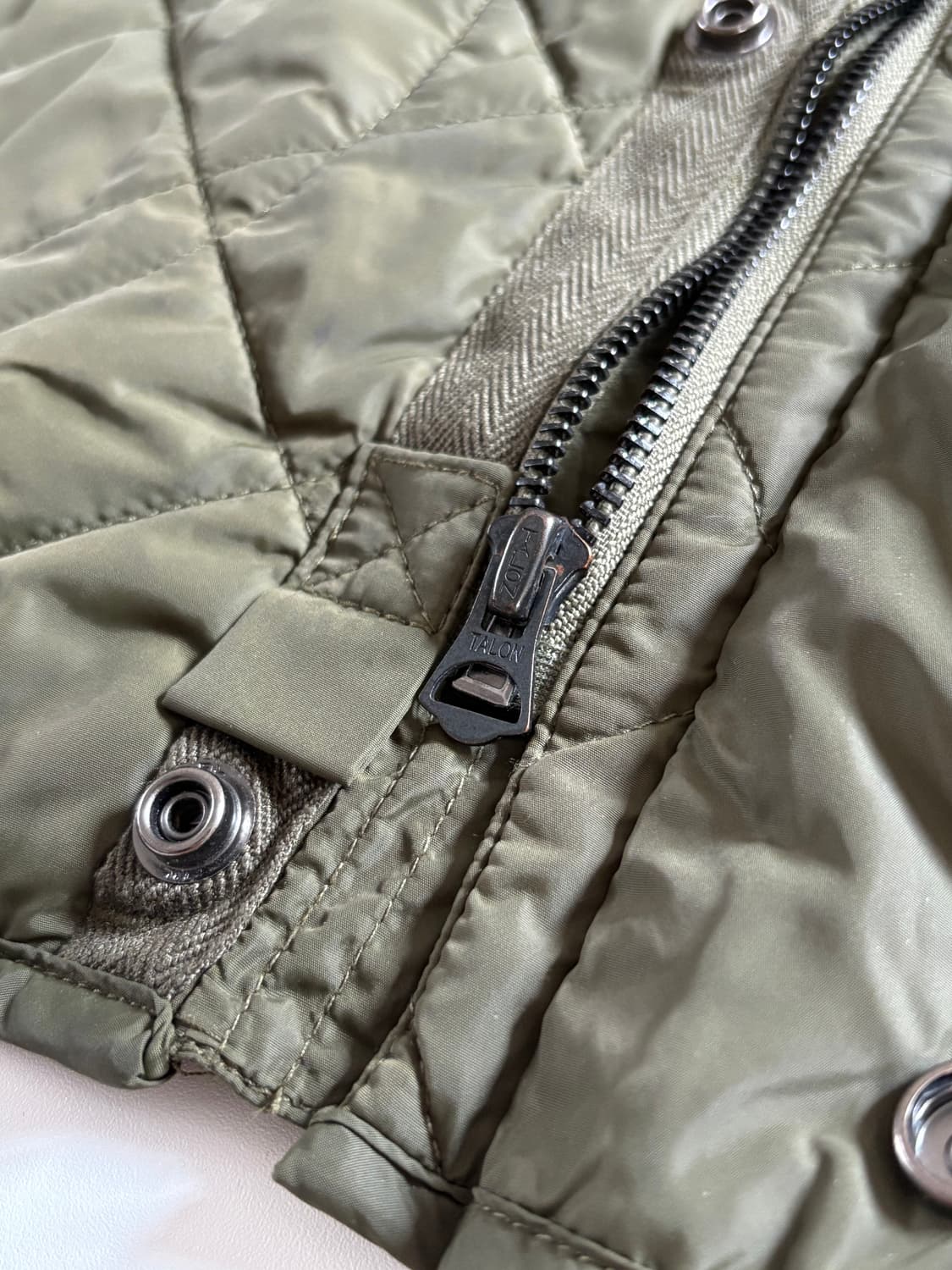 Polo 폴로랄프로렌 신형라벨 카키 퀼티드 자켓 상품이미지7